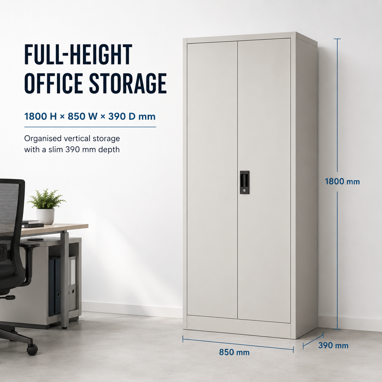 TreeJar Metal file closed cabinet Skyland STEL SSC - 15 - view 3